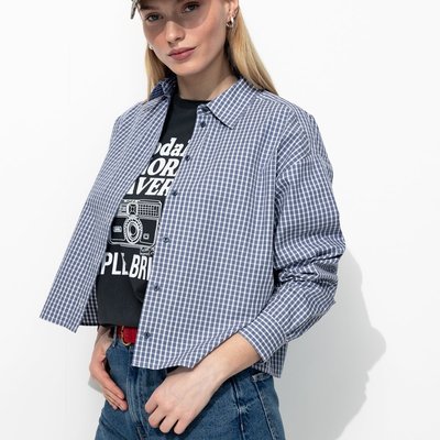 Chemise unie cropped PROMOD