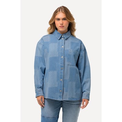 Chemisier en jean esprit patchwork ULLA POPKEN