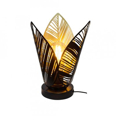 Lampe à poser en métal perforé, ELFINE C-CREATION