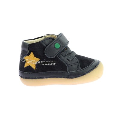 Bottines in leer Sokistic KICKERS