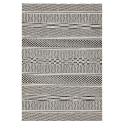 Stripe Patterned Indoor/Outdoor Rug SO'HOME