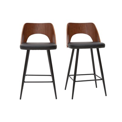 Tabourets de bar design H66.5 (lot de 2) FALCOM MILIBOO