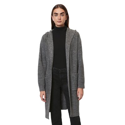 Gilet laine capuche femme La Redoute