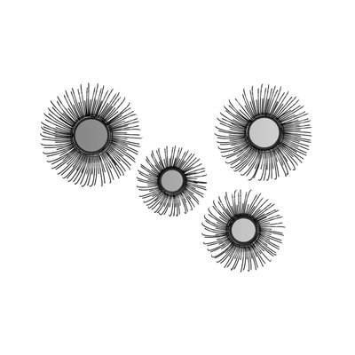 Miroirs ronds en fer (lot de 4), Duke 525 ARTE ESPINA