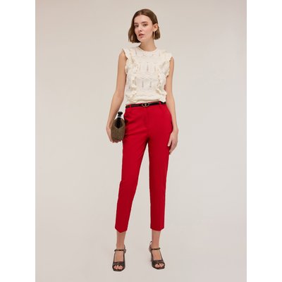 Pantalon REGULAR en tissu technique de coton mélangé MOTIVI