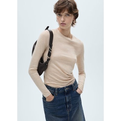T-shirt ajusté manches longues MANGO