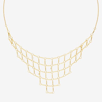 Collier doré à l'or fin BARBARA CAROLINE NAJMAN