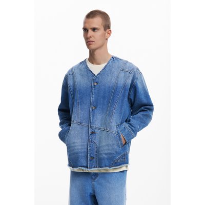 Veste en denim patchwork DESIGUAL