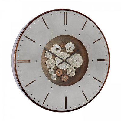 Clocksmith 21" Cog Large Wall Clock THOMAS KENT