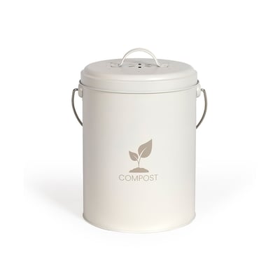 Seau à compost de cuisine 6 L LIVOO