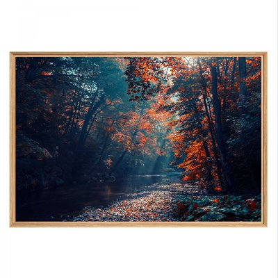 Tableau Mural Mat Encadré Forêt Automnale FORÊT CEANOTHE