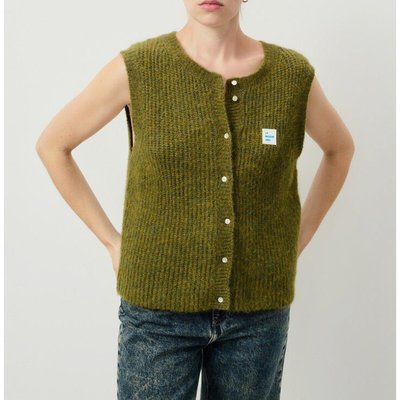Colete com gola redonda, EAST AMERICAN VINTAGE