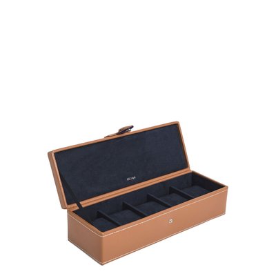 Coffret 5 montres en cuir LE TANNEUR