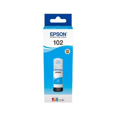 Cartouche d'encre Ecotank Bouteille 102 Cyan EPSON