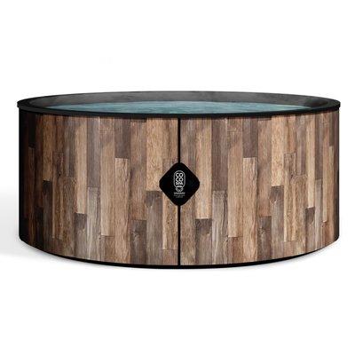 Piscine hors sol gonflable imitation bois COCO SPA