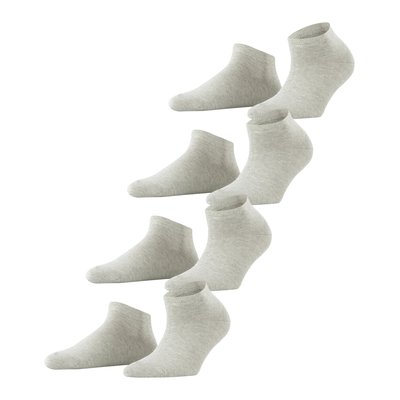 Chaussettes sport Solid 4-Pack Coton (biologique) Opaque ESPRIT