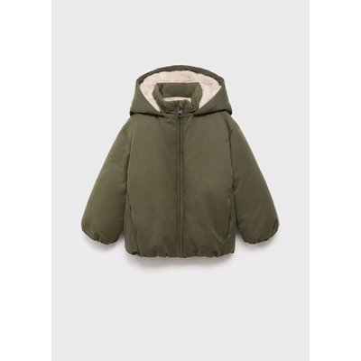 Anorak matelassé à capuche MANGO BABY