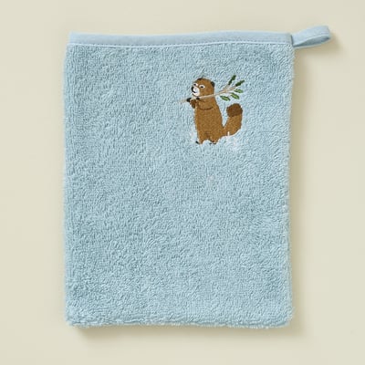 Gant de toilette enfant DANS LA FORET SYLVIE THIRIEZ