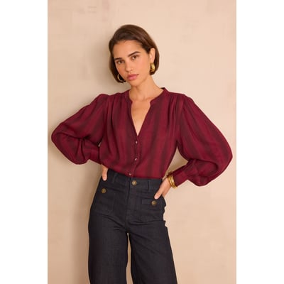 Blouse rayée STELLA en coton Maison 123