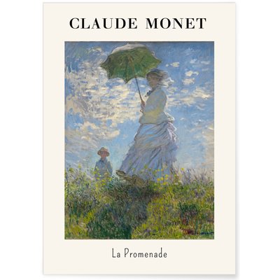 Affiche Claude Monet - La Promenade L'AFFICHERIE