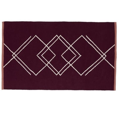 Tapis recyclé design HUBSCH