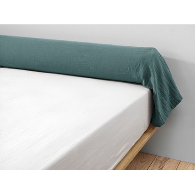 Taie de traversin gaze de coton unie, Ozen C DESIGN HOME TEXTILE