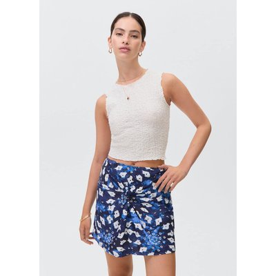 Jupe portefeuille imprimée MANGO TEEN