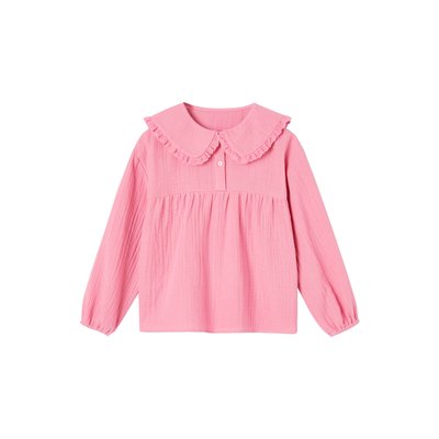 Blouse en gaze col Claudine fantaisie VERTBAUDET