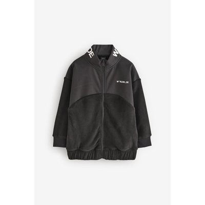 Sweat zippé style sport mélangée NEXT
