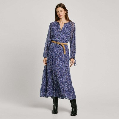 Robe Longue À Imprimé Fleuri PEPE JEANS