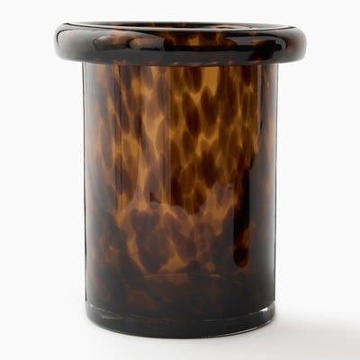 Vase droit, H19x14cm, en verre MONOPRIX