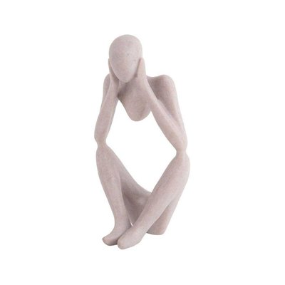 Statuette silhouette en polyrésine Dreaming PRESENT TIME