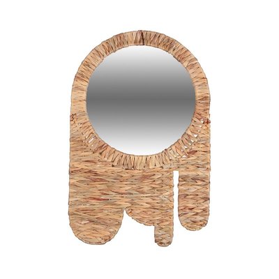 Miroir boho jacinthe d'eau petit modèle DECORATIE