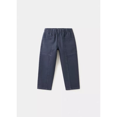 Pantalon en coton élastique MANGO BABY