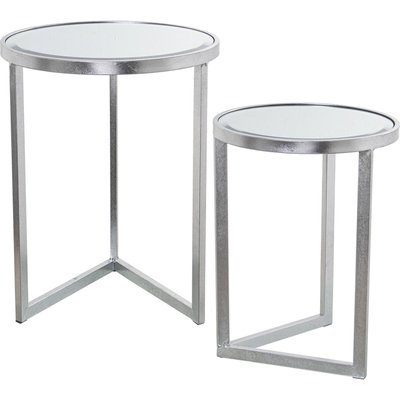Tables d'appoint en métal (lot de 2) RECOLLECTION