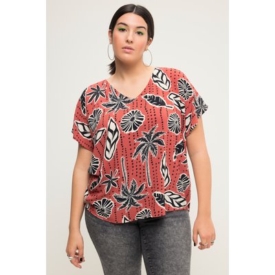Blouse oversized à encolure en V et imprimé STUDIO UNTOLD