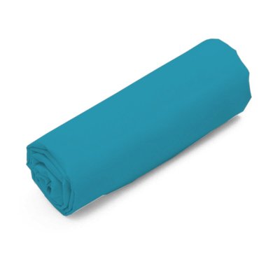 Drap housse double sommier articulé - UNI PERCALE DE COTON TRADITION DES VOSGES