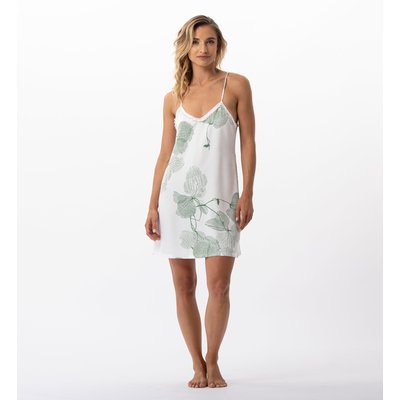 Nuisette motif végétal en 100% viscose GINKGO 703 LE CHAT