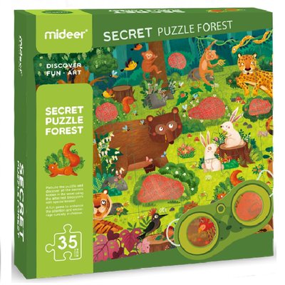 Puzzle détective Forêt MIDEER