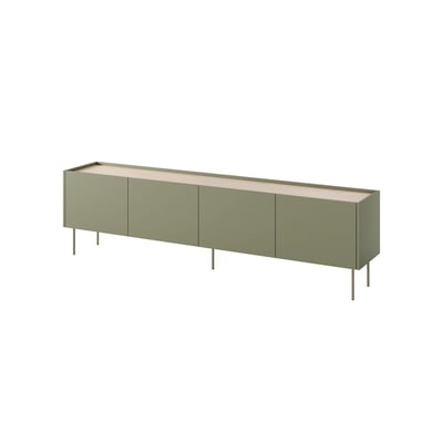 Meuble TV 220 cm panneaux de particules, ATLAS BOBOCHIC