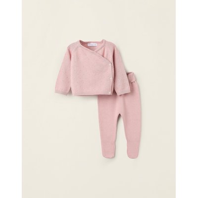 Ensemble en Maille Texturée ZIPPY