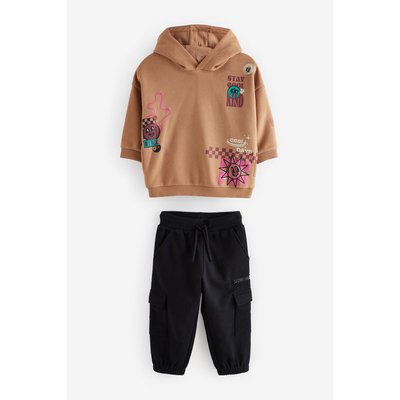Sweat capuche pantalon de jogging militaire NEXT