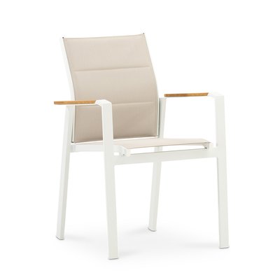 Chaise textilène, lot de 4, OSAKA DEFORA HOME