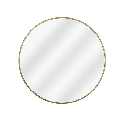 Miroir décoratif rond en Métal doré, BRIA INSPIRE