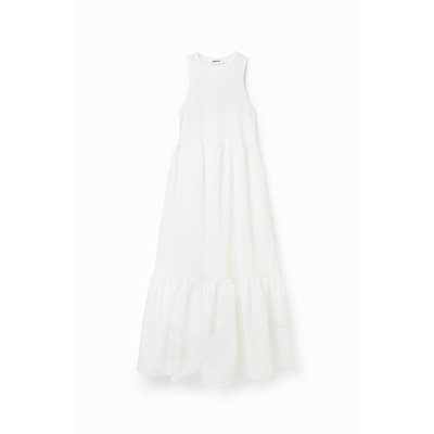 Desigual - Robe longue combinée brodée DESIGUAL
