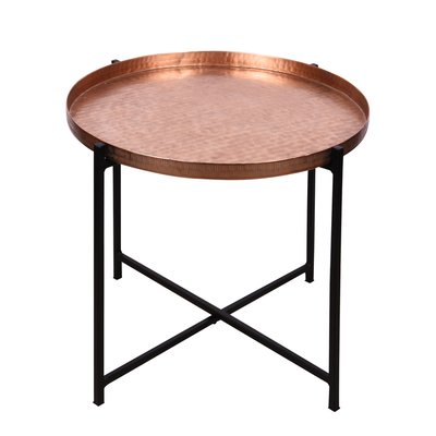 Table d'appoint 55 cm Grand modèle Cuivre TABLE PASSION