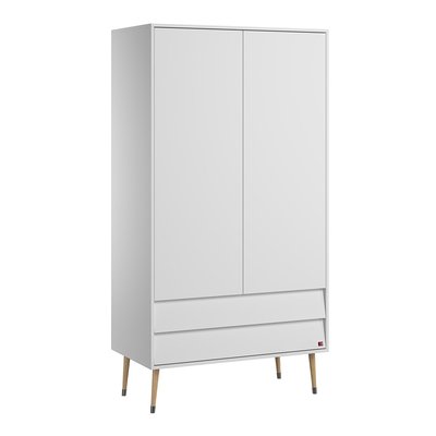 Armoire 2 Portes 2 Tiroirs L100 x H191 cm - Bosque CALICOSY
