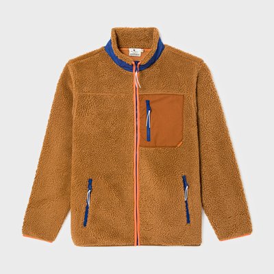 Veste sherpa zippée manches longues BILLYBELT