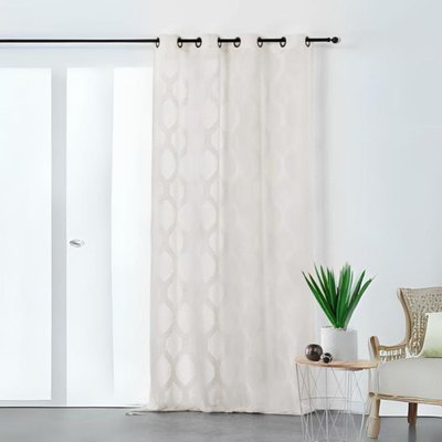 Voilage à motifs géométriques verticaux LINDER
