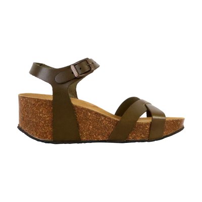 Sandales Compensées Cuir So Final PLAKTON